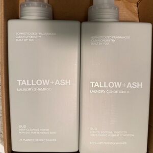 Tallow + Ash Oud Laundry Shampoo and Conditioned